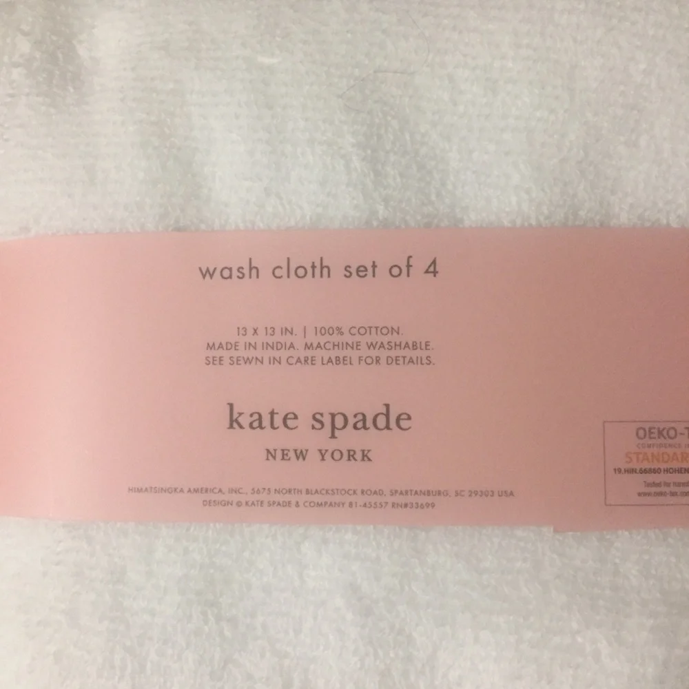 Kate Spade Bath Set, NWT